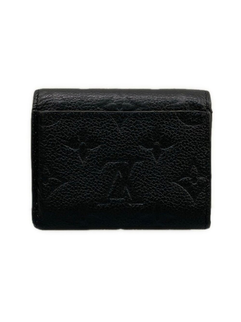 Louis Vuitton Trifold Wallet Monogram Empreinte Portefeuille Zoe Noir Leather - Picture 2 of 11